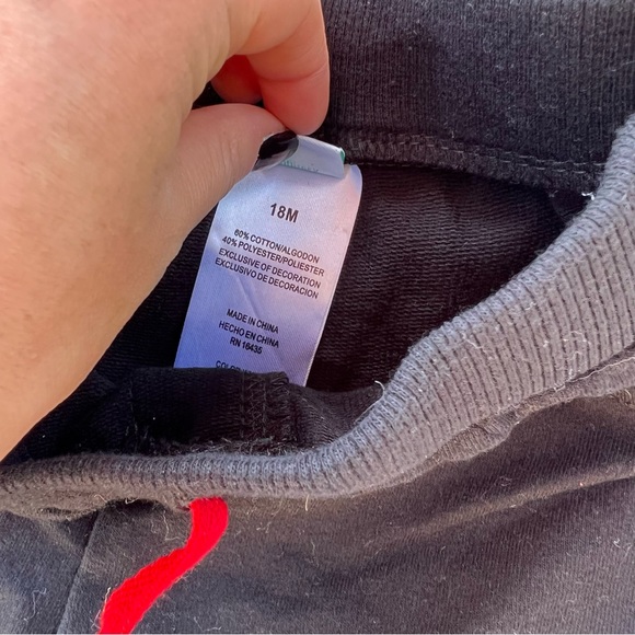 Disney baby Black Mickey Mouse Jogger Sweatpants - Picture 4 of 4